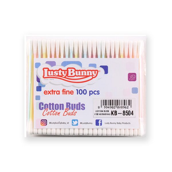 Lusty Bunny Baby Cotton Buds reguler & Extra Fine 100pcs small tip
