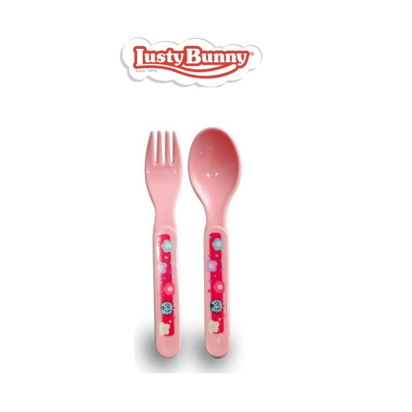 Lusty Bunny Baby Spoons Set Sendok Perlengkapan Makan Balita lb-1361