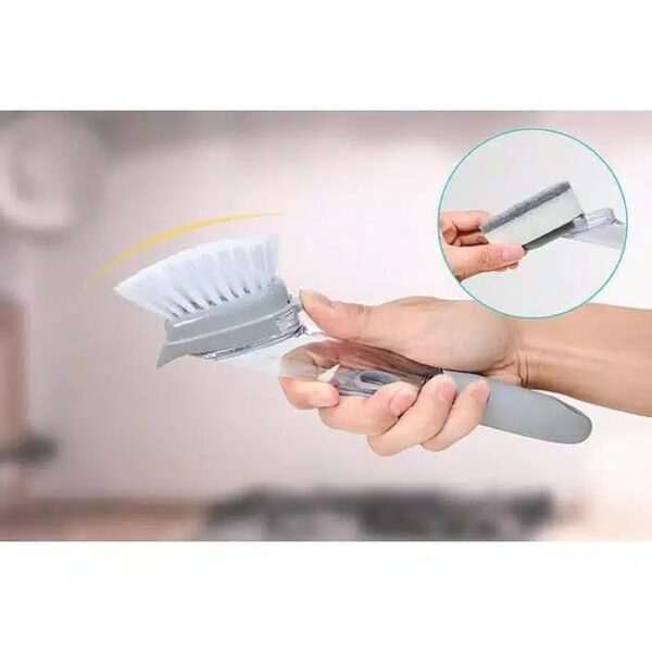magic brush Sikat Cuci Piring - Sponge Dispenser Sabun Cuci Piring
