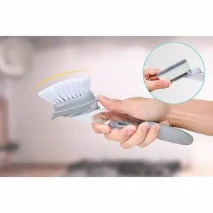 magic brush Sikat Cuci Piring - Sponge Dispenser Sabun Cuci Piring
