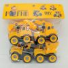 Mainan Mobil Truk Konstruksi DIY Assembling 4 in 1 Engineering Trucks