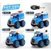Mainan Mobil Truk Konstruksi DIY Assembling 4 in 1 Engineering Trucks