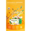 MARKER WASHABLE Mideer X Eric Carle Spidol anak 12 warna - Mainan mewarnai anak