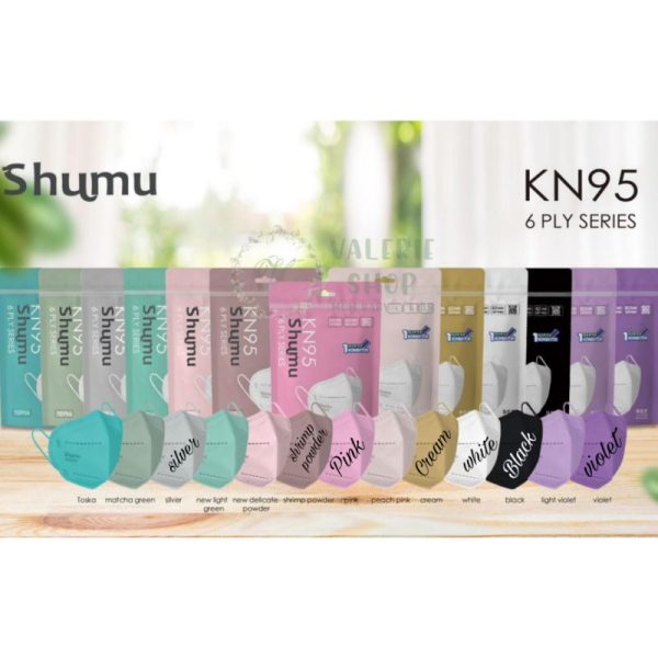 Masker KN95 6ply 1pack isi 10pcs SHUMU