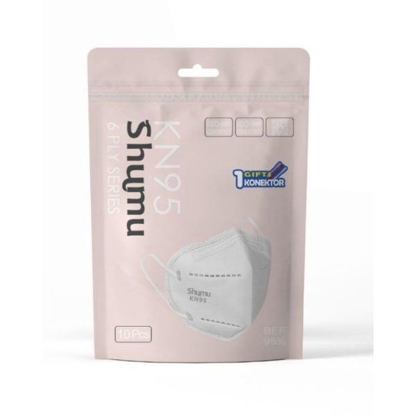 Masker KN95 6ply 1pack isi 10pcs SHUMU