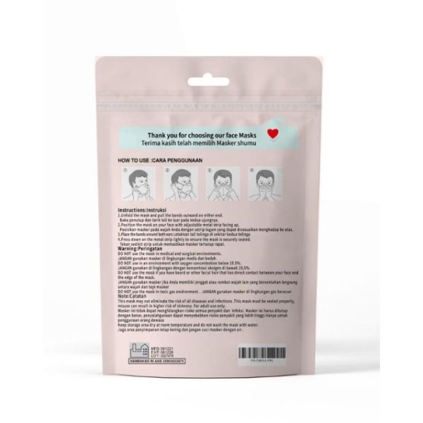 Masker KN95 6ply 1pack isi 10pcs SHUMU