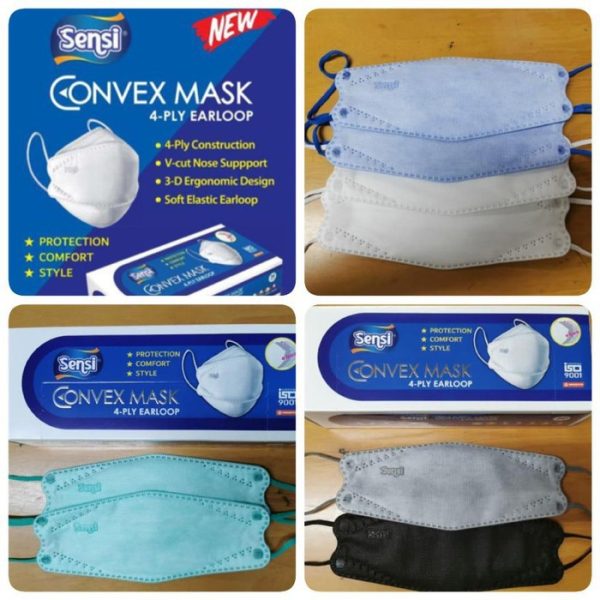 Masker Sensi Convex 4 ply