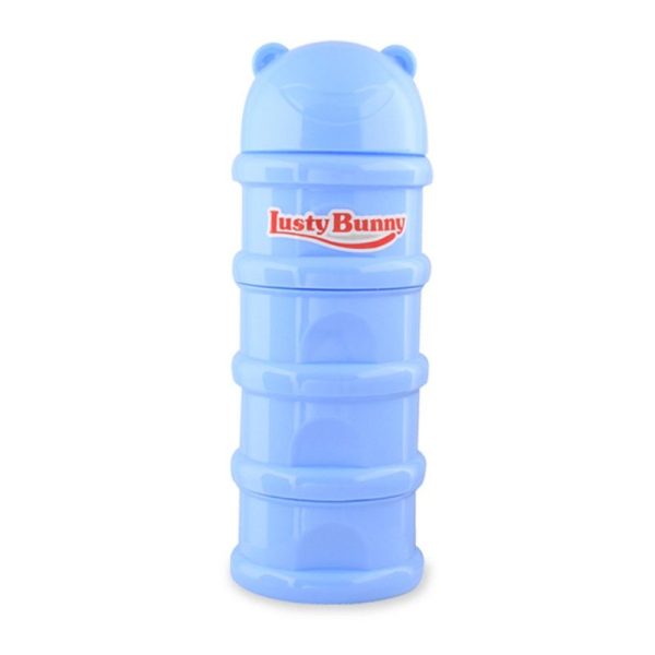 Milk Compartment / Milk Powder Container Tempat Susu Bubuk Bayi Portable Sealed Kotak Snack lusty bunny TB 1706