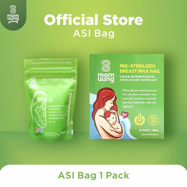 mom-uung-kantong-asi-pre-sterilized-breast-milk- MOM UUNG Kantong Asi Pre-sterilized Breast Milk Bag 100ml