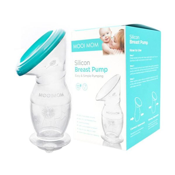 Mooimom New Silicone Breast Pump Pompa ASI premium pack single pack