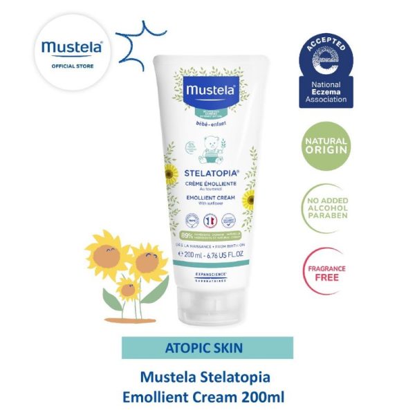 Mustela Emollient Balm 40ml emollient cream 200ml Mustela Emollient Balm 200ml krim eksim cream eczema