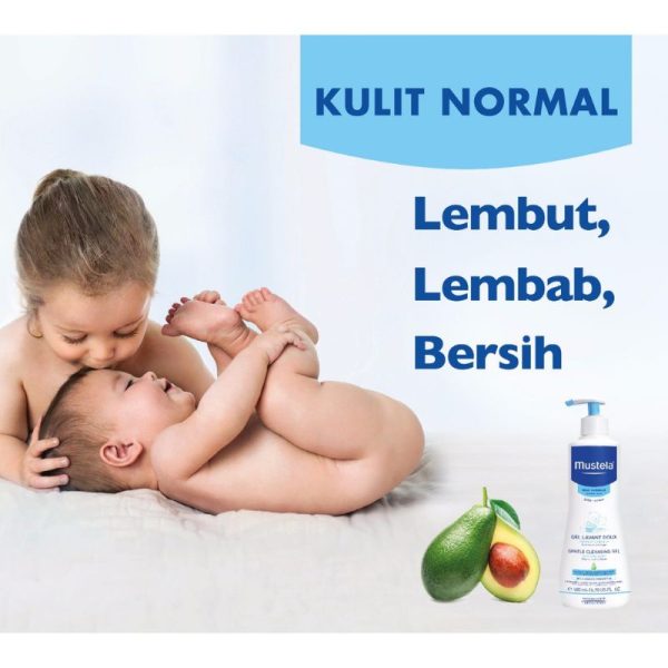 Mustela Hydra Bebe Facial Cream Face Cream / Krim Muka Bayi 40ml 5 ml krim muka sensitif organik mustela cleansing 2in1 200ml