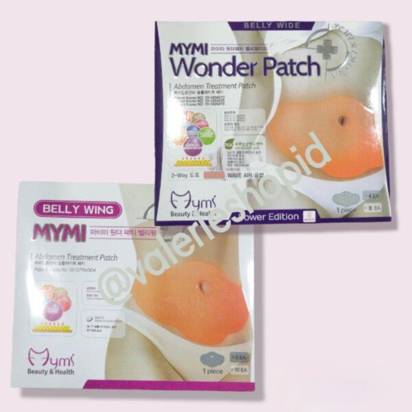 MYMI Wonder Patch Slimming Patch asli dari Korea Koyo pembakar lemak belly wide belly wings