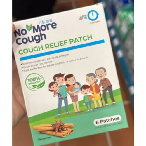 No More Cough Relief patch