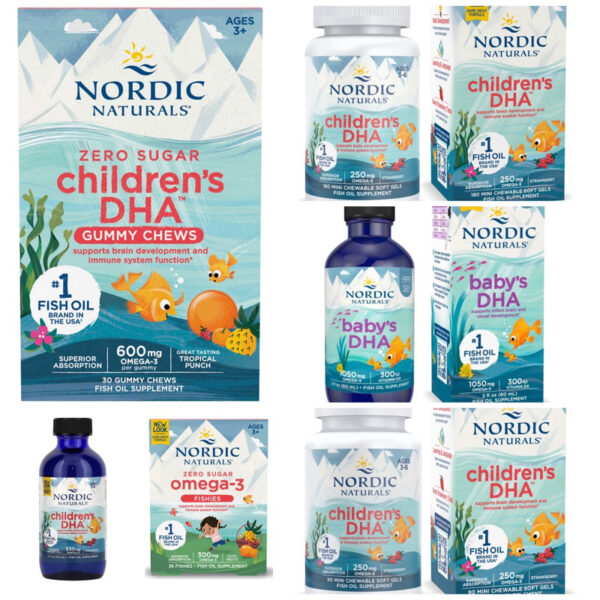 NORDIC NATURALS CHILDREN DHA ARCTIC COD LIVER OIL Nordic Natural Baby’s DHA – 60 ml nordic gummy chews nordic omega 3