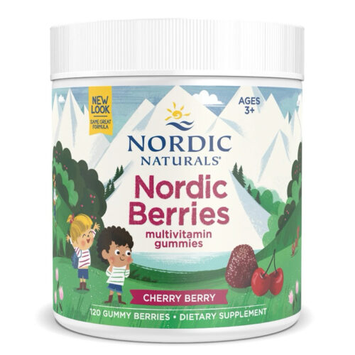 Nordic Naturals Nordic Berries Multivitamin Gummies Original / Cherry Berry 120 Gummy Berries