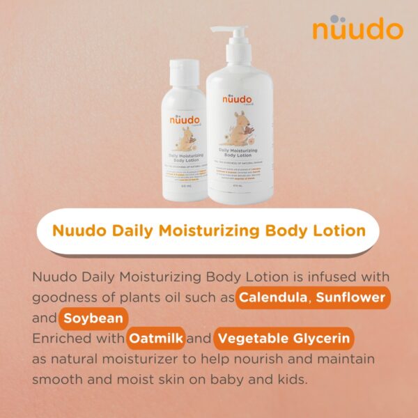 NUUDO Daily Moisturizing Body Lotion 475ml by PURECO Body Lotion Anak