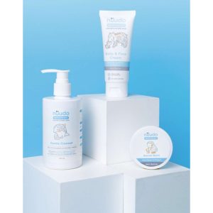 Nuudo Dermaprotect Gentle Cleanser - 250ml Barrier Balm - 50gr Body & Face Cream - 85gr