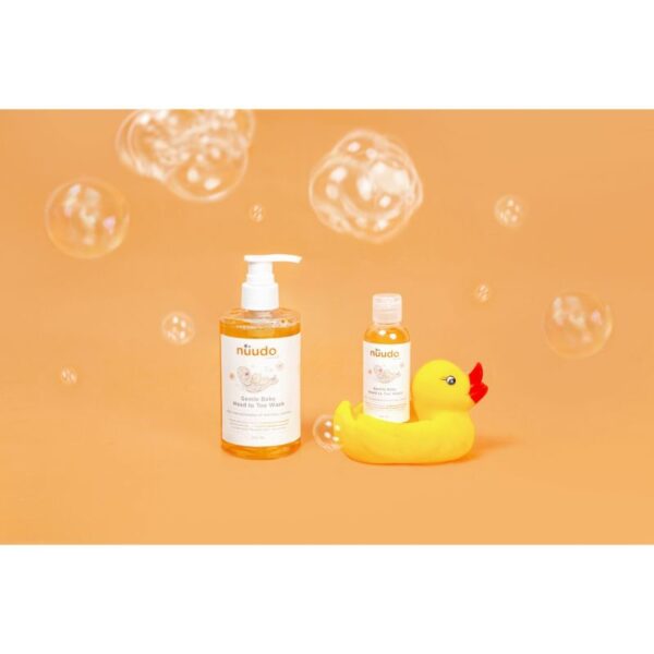 Nuudo Gentle Baby Head To Toe 250ml Nuudo Bubbly Kids Body & Face wash 250ml