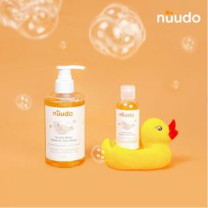 Nuudo Gentle Baby Head To Toe 60ml Nuudo Bubbly Kids Body & Face wash 60ml travel size