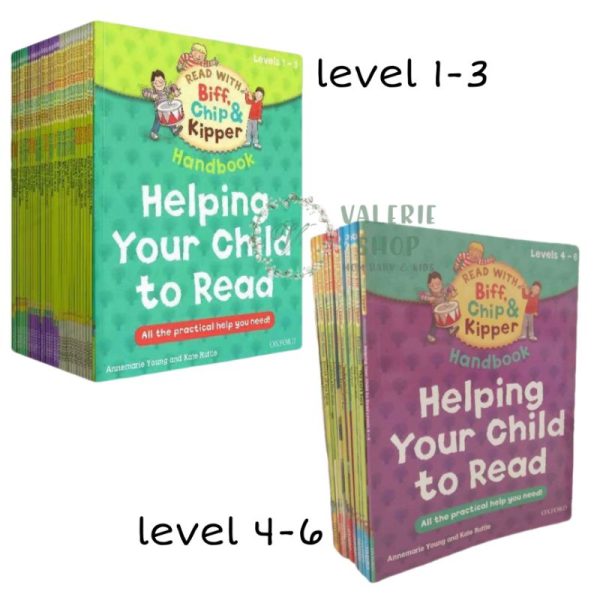 Oxford - Biff Kipper And Chip Books Lv 1-3 Lv 4-6 | Early Reader Book Buku