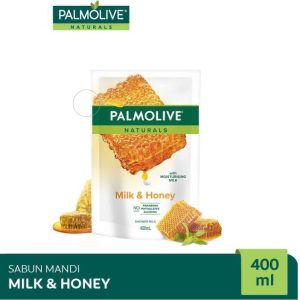 Palmolive Body Wash Milk & Honey Pouch 400 mL