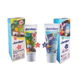 PASTA GIGI ODOL GIGI JORDAN STEP 1 0-5 YEARS TOOTH PASTE
