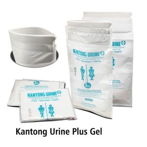 Pee Bag kantong Pipis Travel kantong kencing portable gel anti tumpah kantung urine gel alas toilet