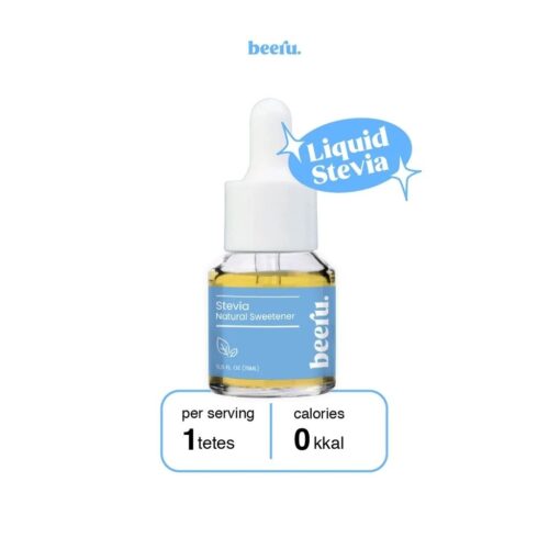 Pemanis Alami Beeru Stevia 15 ML - 0 Kalori, Mudah Larut, Stabil di Suhu Panas