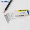 Pensil Groove Jumbo Lyra - Graphite Pencil B / 2B - Lyra Groove Pensil Anak Segitiga Junior Triangular Pencil Eraser penghapus pensil latihan anak
