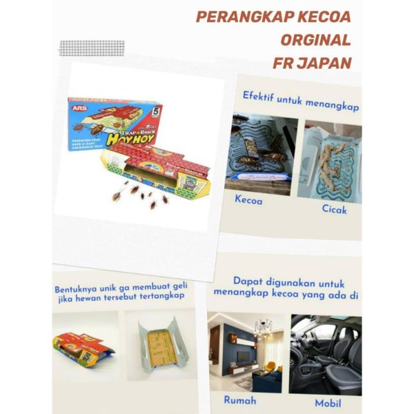PERANGKAP KECOA HOYHOY ORIGINAL JAPAN perangkap kecoak