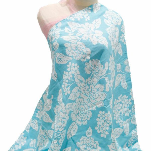 Pink Petals Infinity Nursing Cover Scarf - Bali Beach