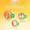 POLKI PEMBERSIH KERAK KACA PANCI STAINLESS STEEL FREE SPONS POLKI PEMBERSIH KULKAS 400GR