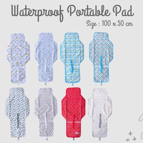 portable pad changing pad changing matt alas ganti popok alas duduk anak bayi Hellolittleraven