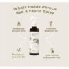Pureco Bed & Fabric Spray Bed Spray Bed Linen Spray sanitizer spray sanitizer bed spray tungau debu