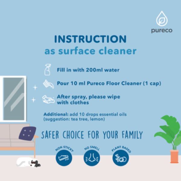 Pureco Floor Cleaner 500ml