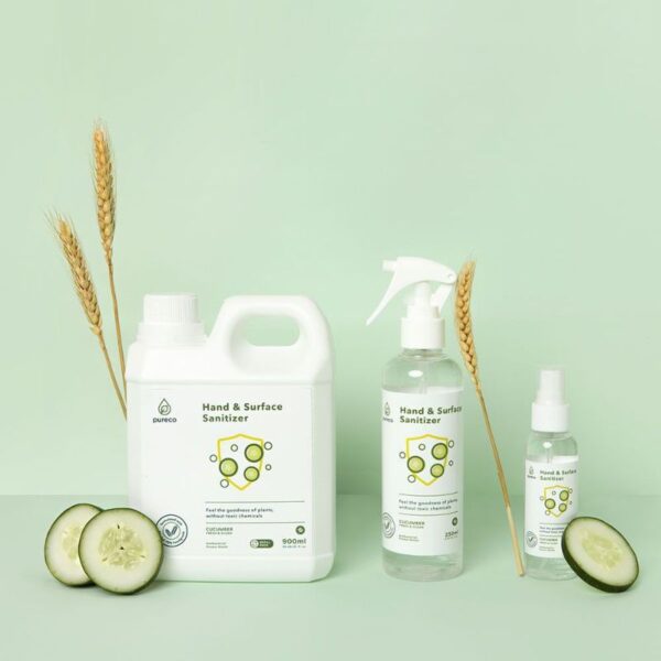 Pureco Hand & Surface Sanitizer 60ml 250ml