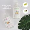 Pureco Liquid dish & bottle soap baby / sabun cuci botol bayi piring makan baby pure co 100 500 900