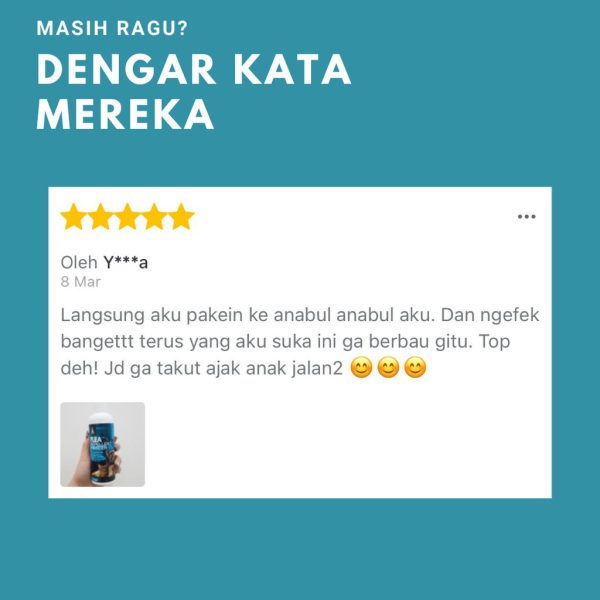RACOON Bedak Pencegah Kutu Hewan 100% Bahan Alami & Organik Flea Repellent