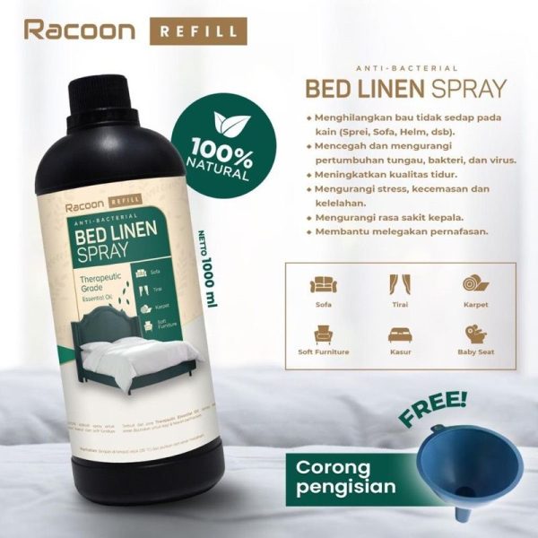 Racoon REFILL size 1 Liter Pet Disinfectant Racoon Rat Repellent 1L Racoon Bed Linen 1000ml