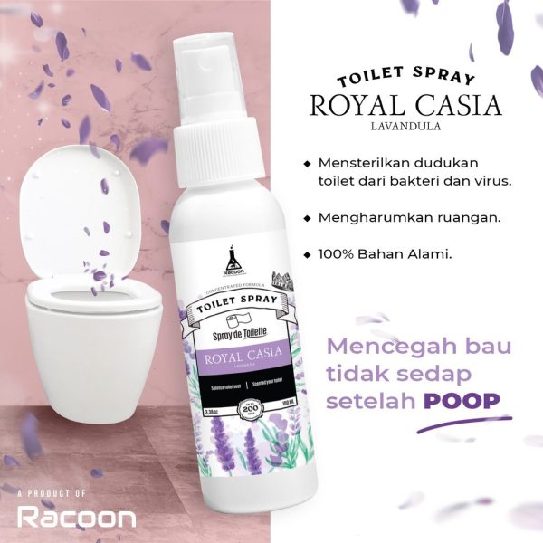 Racoon Toilet Seat Sanitizer / Aroma Therapy / Toilet Seat Disinfectant pembersih toilet duduk