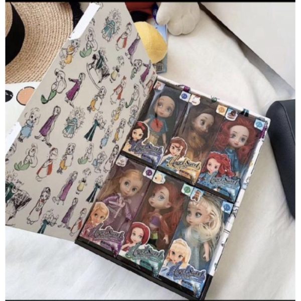 READY STOCK Mini Princess Frozen Dolls Elsa & Anna