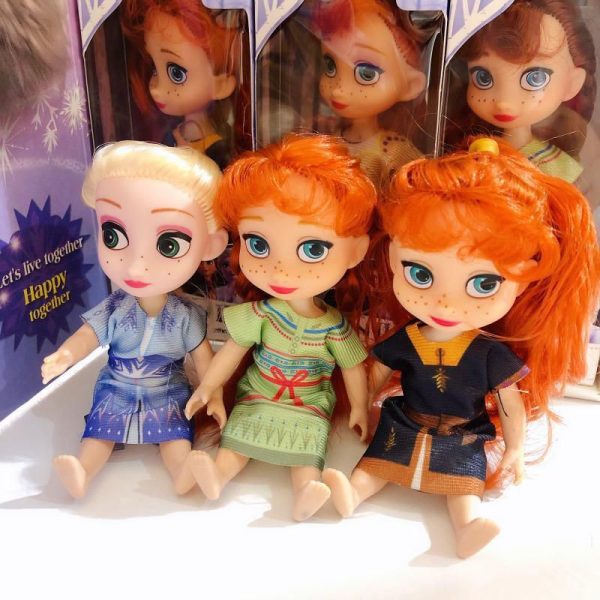 READY STOCK Mini Princess Frozen Dolls Elsa & Anna