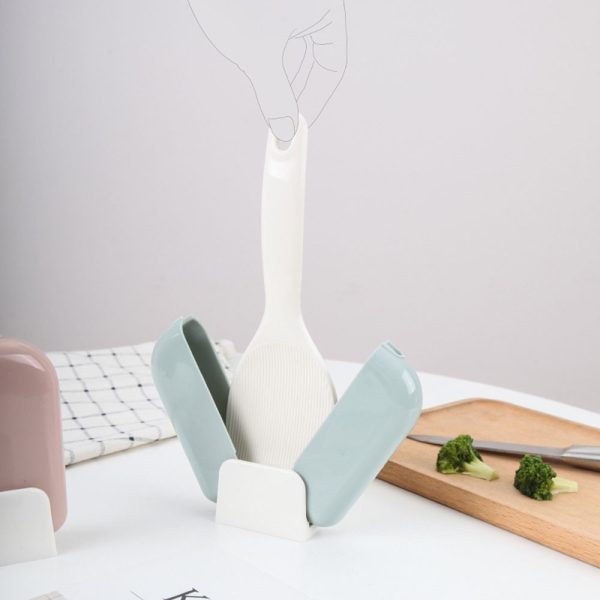 ready-stock-rice-spoon-holder-dustproof-storage-ce READY STOCK Rice Spoon holder Dustproof Storage centong nasi anti lalat