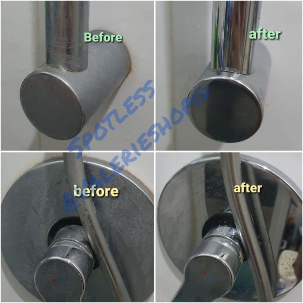 READY STOCK Tevo Spotless SPOTLess+ Pembersih kerak air Kerak Jamur pembersih wajan Kaca Stainless