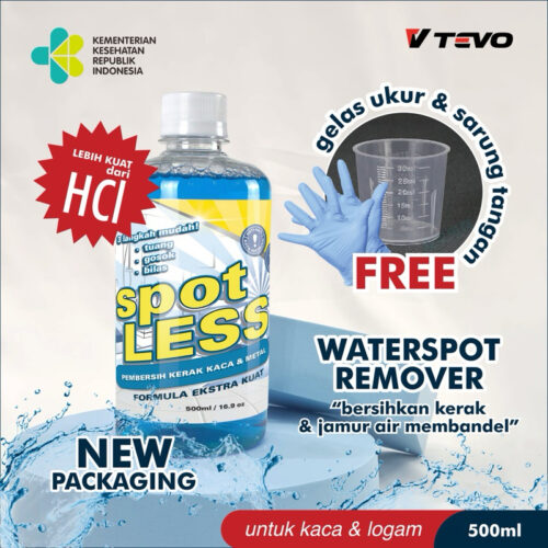 READY STOCK Tevo Spotless SPOTLess+ Pembersih kerak air Kerak Jamur pembersih wajan Kaca Stainless