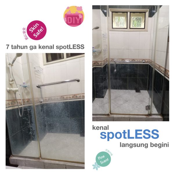READY STOCK Tevo Spotless SPOTLess+ Pembersih kerak air Kerak Jamur pembersih wajan Kaca Stainless