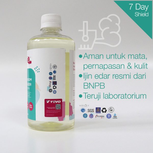 [READY] TEVO BerryC Room Air Sterilizer liquid fogging berry C asap fog disinfektan ruangan Berry C BerryC Liquid Fogging (with Mosquito Repellent) liquid mosquito
