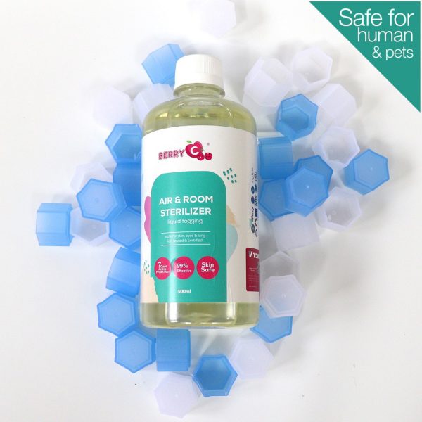 [READY] TEVO BerryC Room Air Sterilizer liquid fogging berry C asap fog disinfektan ruangan Berry C BerryC Liquid Fogging (with Mosquito Repellent) liquid mosquito