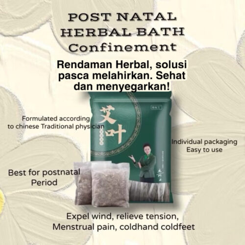Rendaman Herbal bath postnatal pasca melahirkan confinement rendaman mandi paska melahirkan